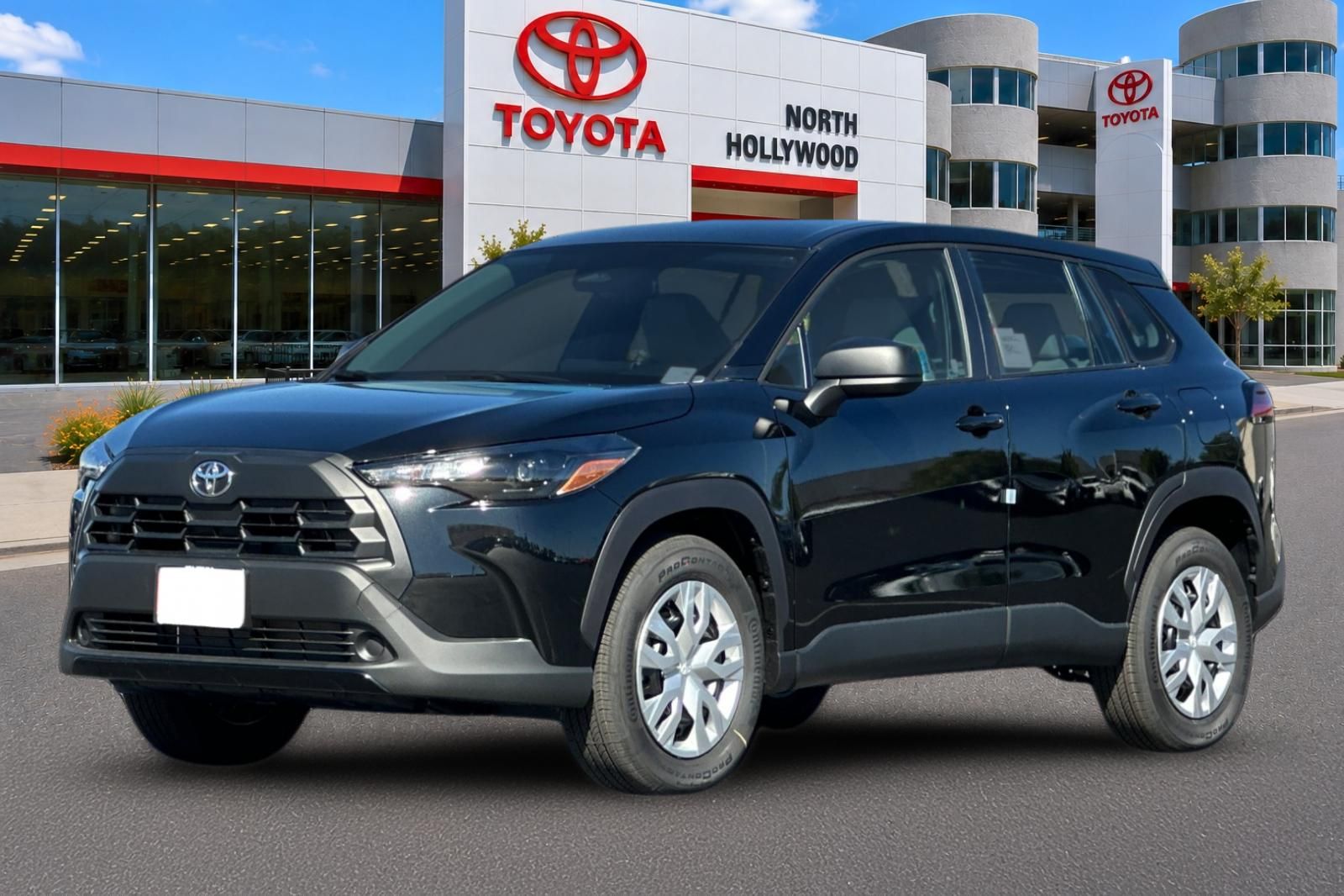 Jet Black 2026 Toyota Corolla Cross SUV / Crossover Front-Wheel Drive Continuously Variable Transmission