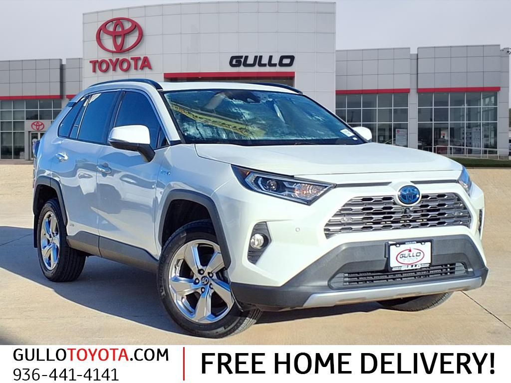 2020 Toyota RAV4 Hybrid Limited White at Don McGill Toyota
