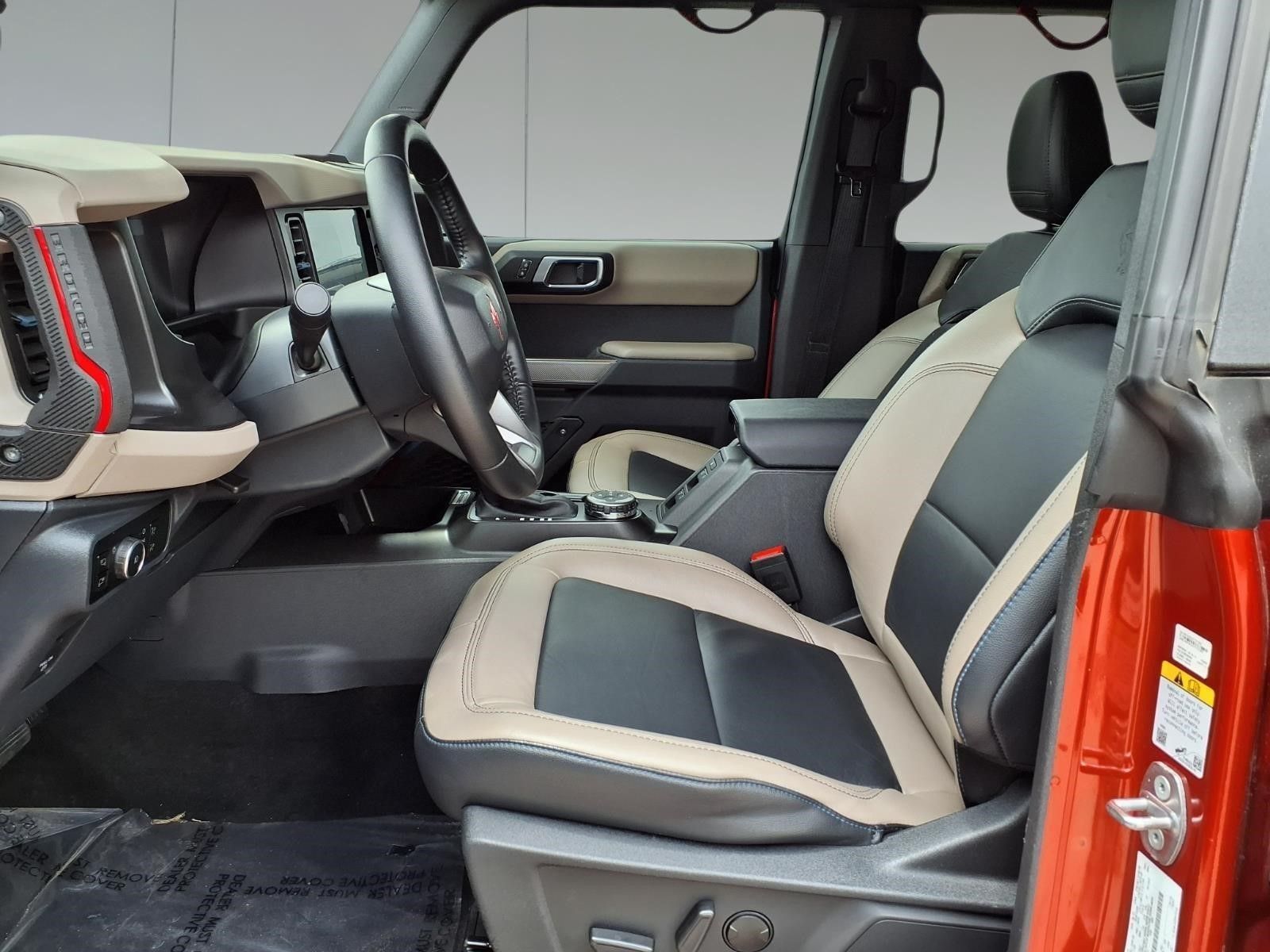 2023 Ford Bronco Wildtrak Red at EAG Ford Navasota