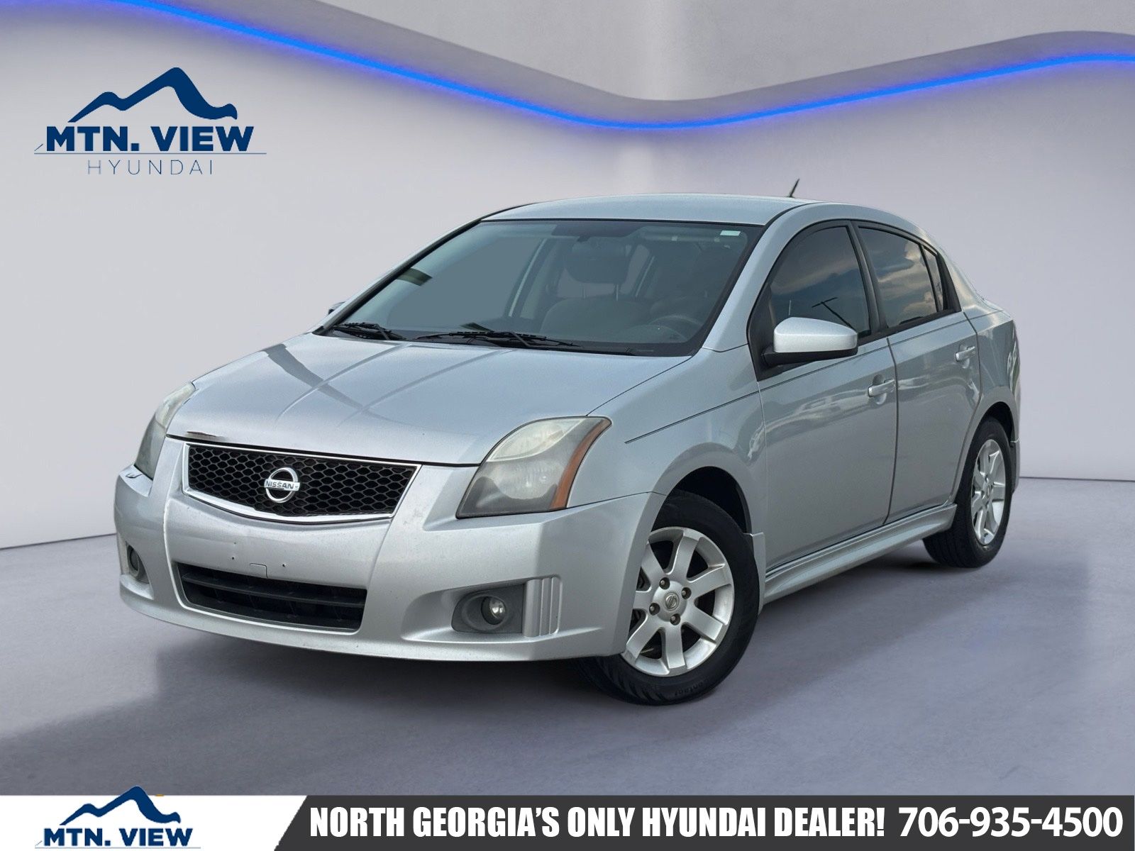 Brilliant Silver Metallic 2012 Nissan Sentra Sedan Front-Wheel Drive Continuously Variable Transmission