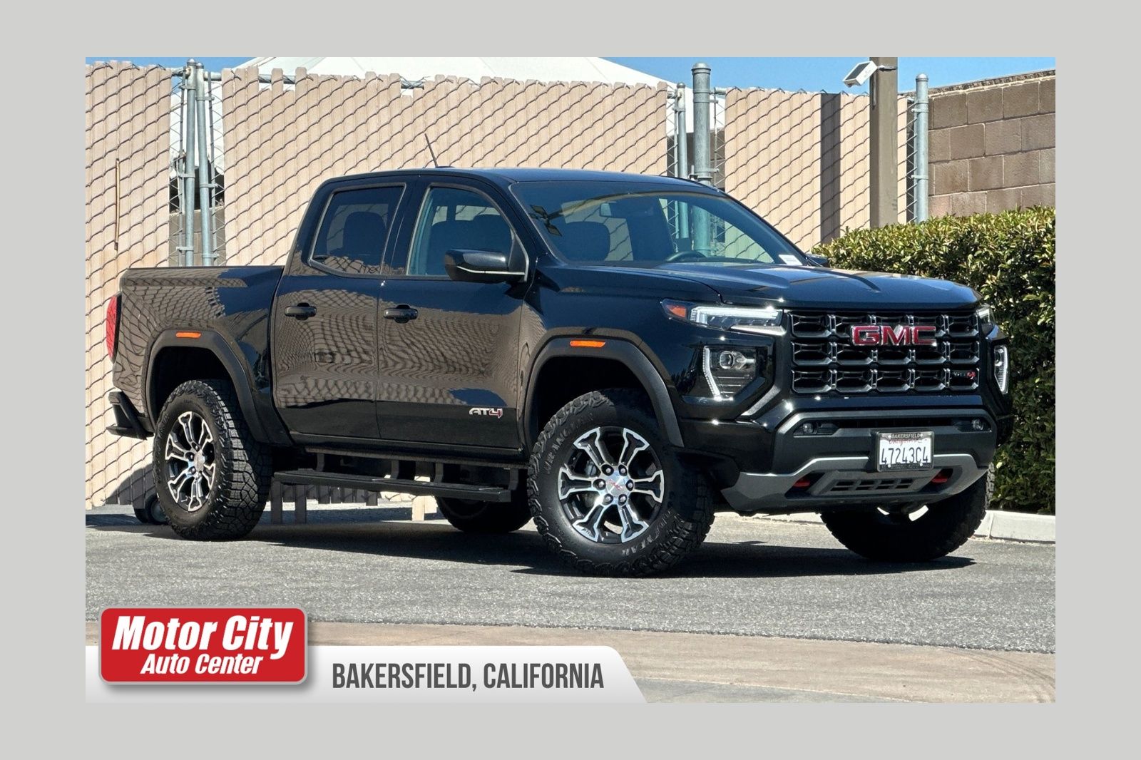 Onyx Black 2024 GMC Canyon Pickup Truck Four-Wheel Drive 8-Speed Automatic