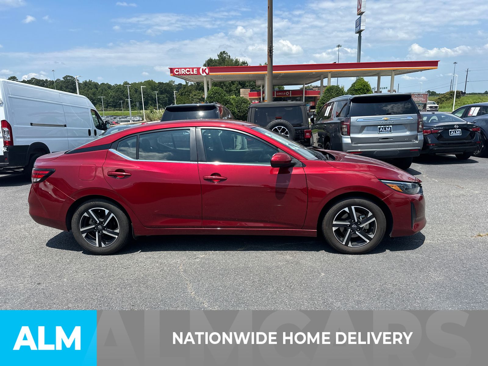 Used 2024 Scarlet Ember Tintcoat Nissan SV image 5