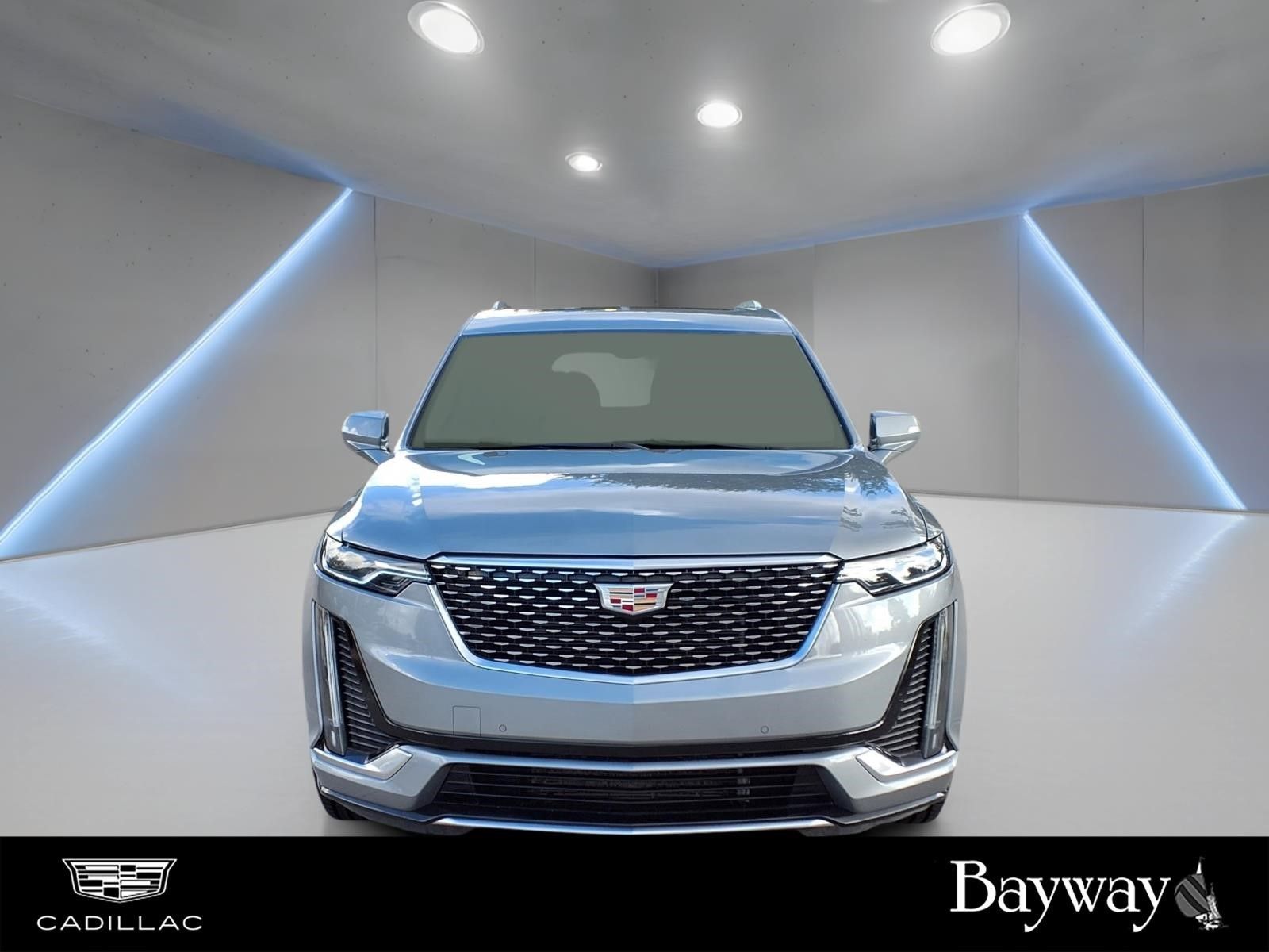 2024 Cadillac XT6 Premium Luxury Silver at Texan Dodge Chrysler Jeep Ram