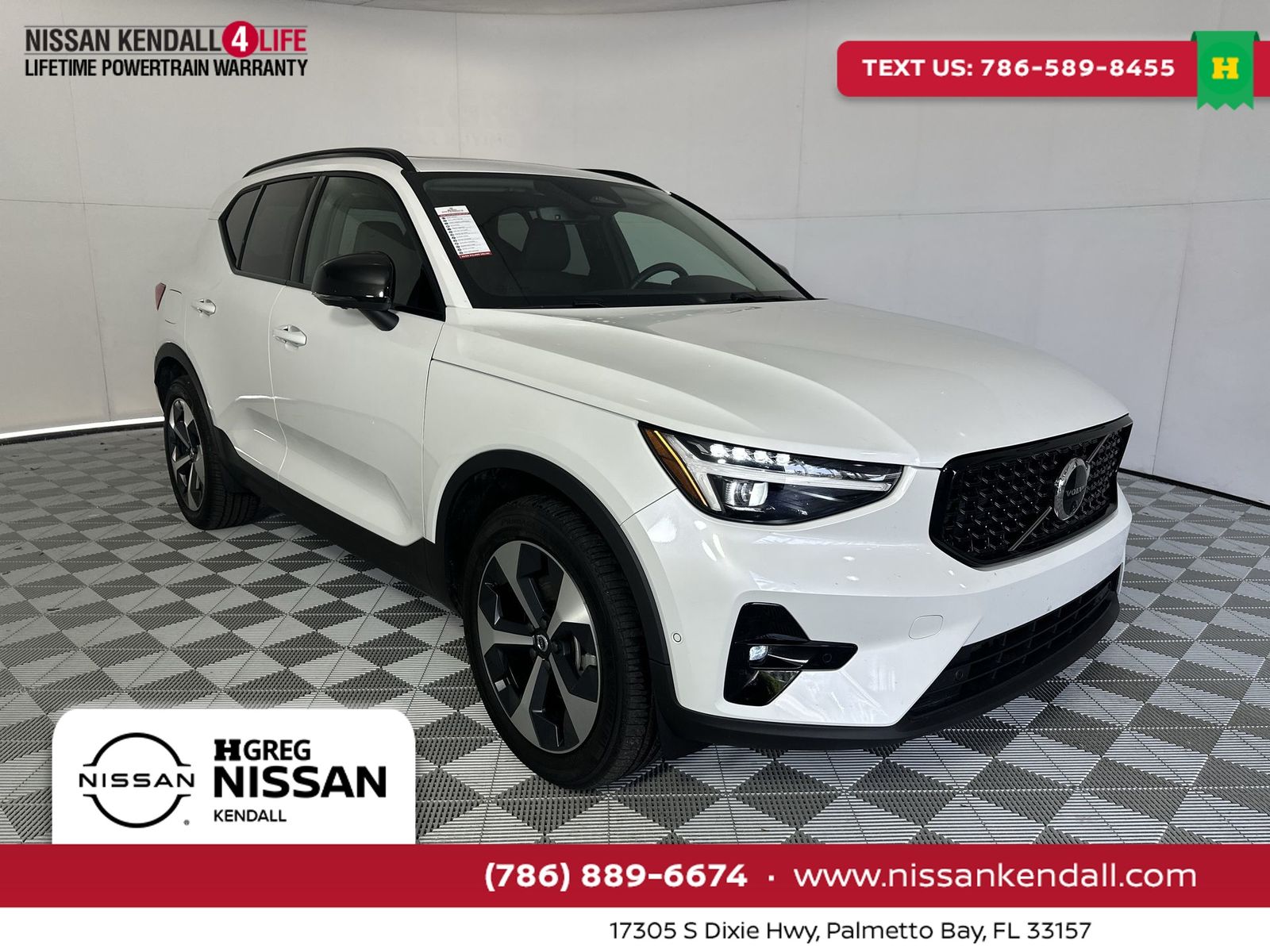 Crystal White 2026 Volvo XC40 SUV / Crossover All-Wheel Drive Automatic