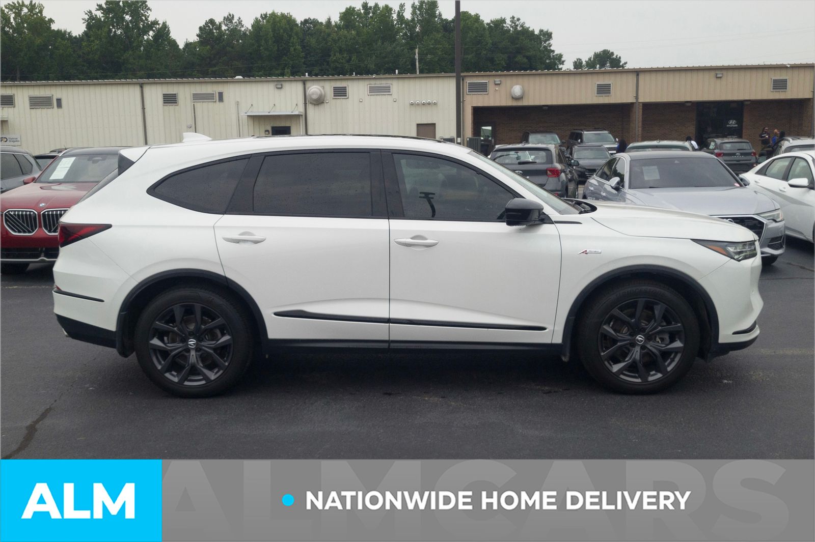 Used 2023 Platinum White Pearl Acura A-Spec image 4