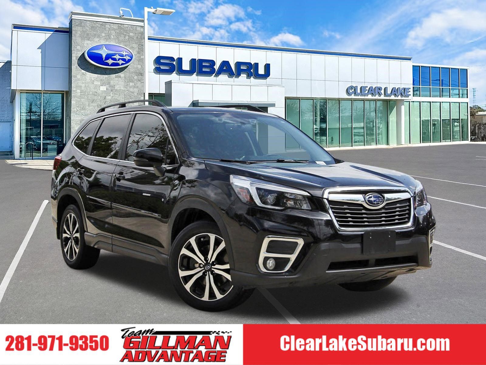 Crystal Black Silica 2021 Subaru Forester Limited Crossover AWD SUV / Crossover All-Wheel Drive Continuously Variable Transmission