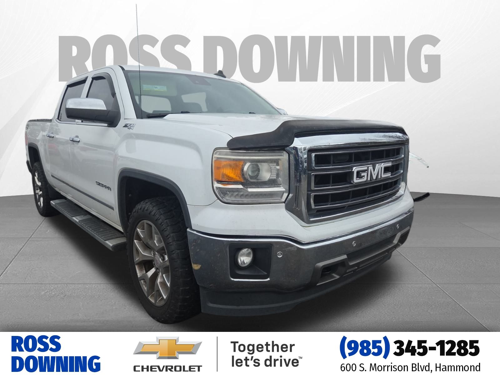 2015 GMC Sierra 1500 SLT Crew Cab 4WD