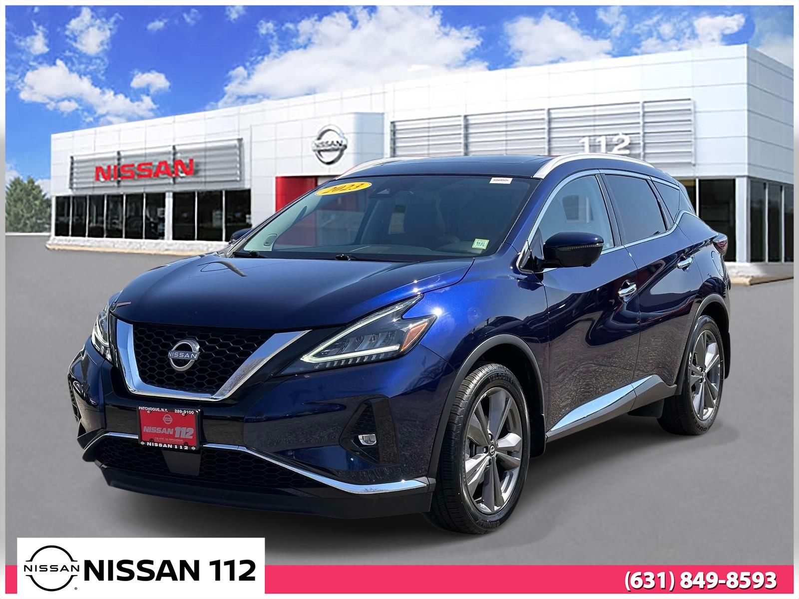 Deep Ocean Blue 2023 Nissan Murano SUV / Crossover All-Wheel Drive Continuously Variable Transmission