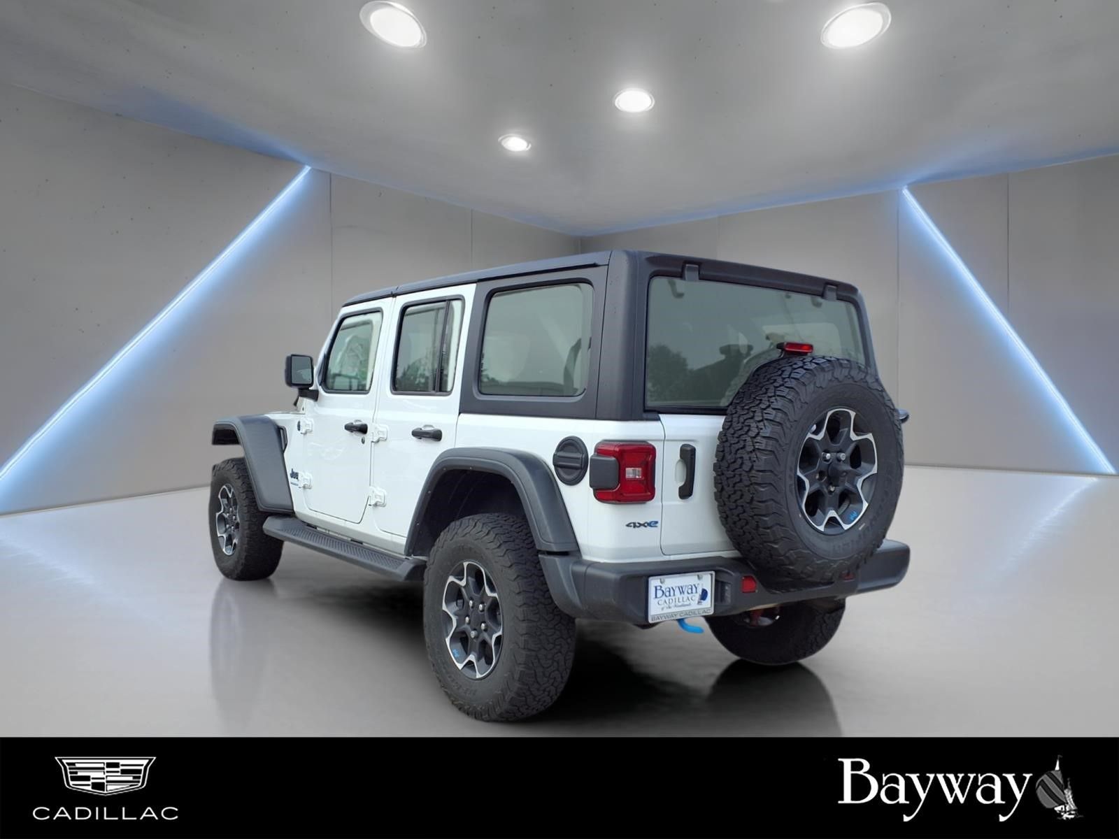 2023 Jeep Wrangler Rubicon 4xe White at DeMontrond Gulf Freeway