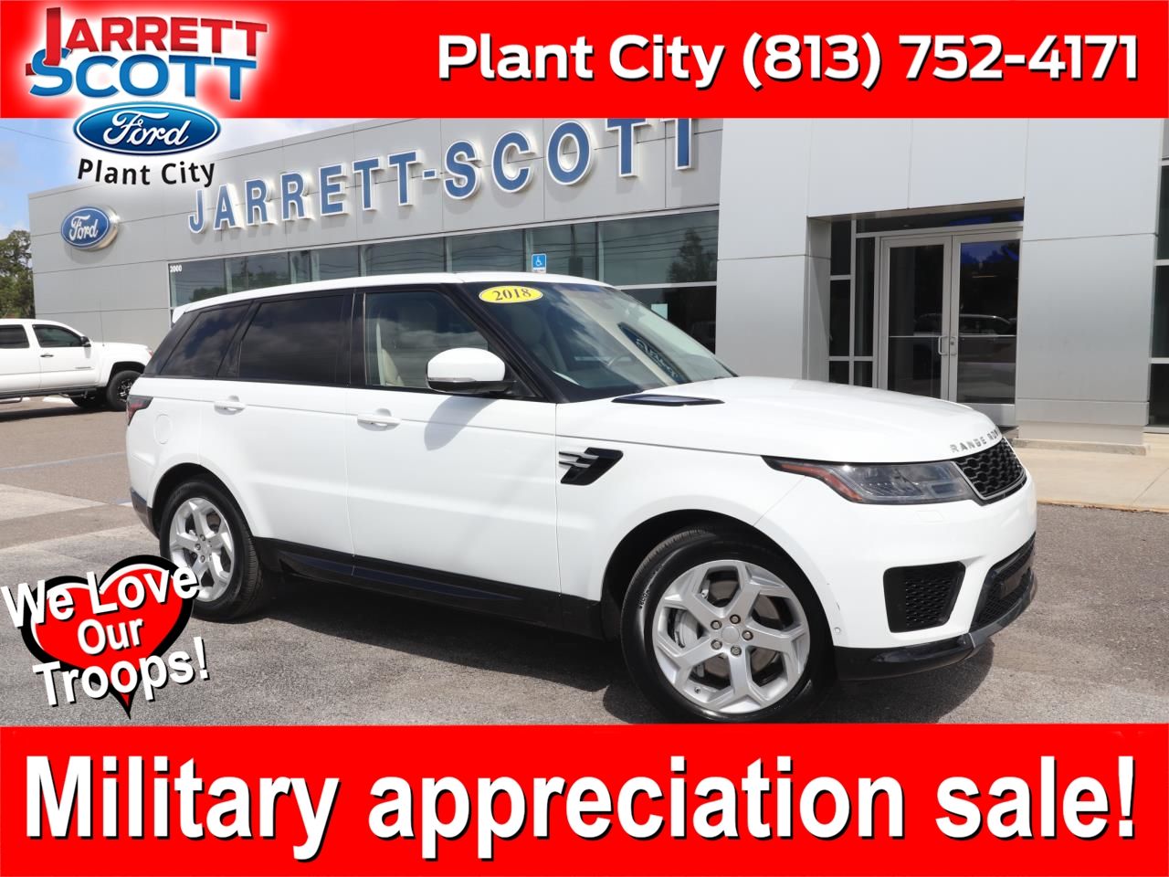 Fuji White 2018 Land Rover Range Rover Sport V6 HSE 4WD SUV / Crossover All-Wheel Drive 8-Speed Automatic