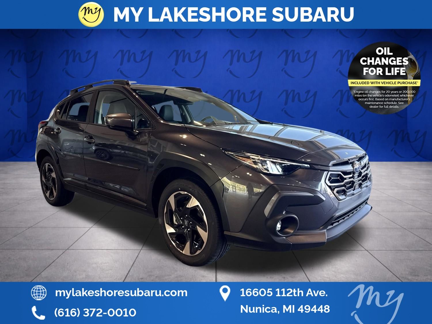 Magnetite Gray Metallic/Crystal Black Silica 2026 Subaru Crosstrek SUV / Crossover All-Wheel Drive Continuously Variable Transmission