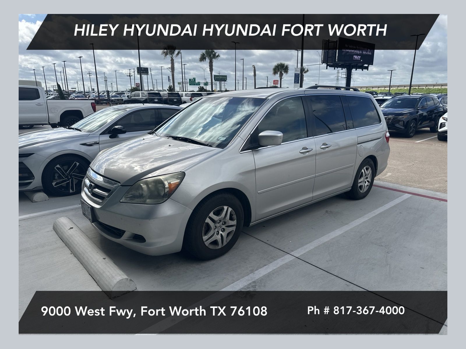 Silver Pearl Metallic 2005 Honda Odyssey EX FWD Minivan Front-Wheel Drive 5-Speed Automatic Overdrive