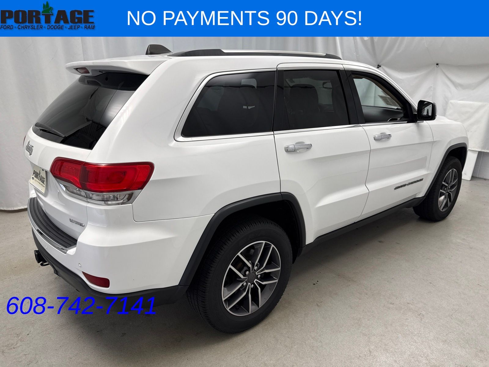 Used 2019 Jeep Grand Cherokee Limited with VIN 1C4RJFBG5KC759665 for sale in Portage, WI