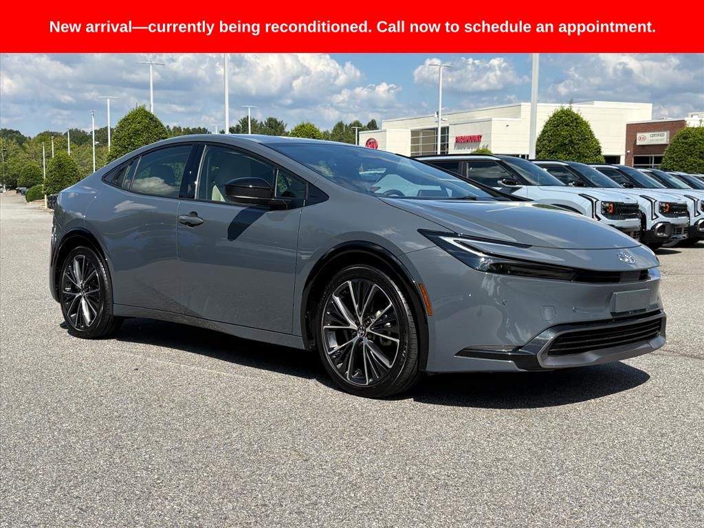 Gray 2026 Toyota Prius Hatchback Front-Wheel Drive Continuously Variable Transmission