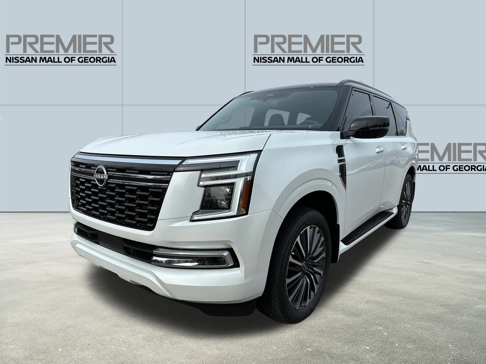 White / Black 2026 Nissan Armada Platinum Reserve RWD SUV / Crossover 4X2 9-Speed Automatic