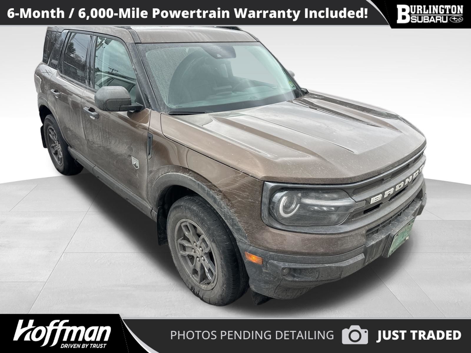 Silver (Smoke Metallic) 2022 Ford Bronco Sport Big Bend AWD SUV / Crossover All-Wheel Drive 8-Speed Automatic