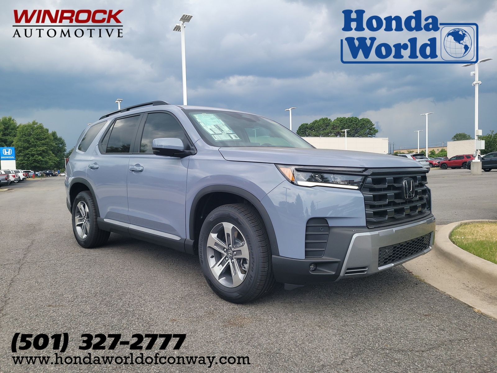Sonic Gray Pearl 2026 Honda Pilot SUV / Crossover Front-Wheel Drive Automatic