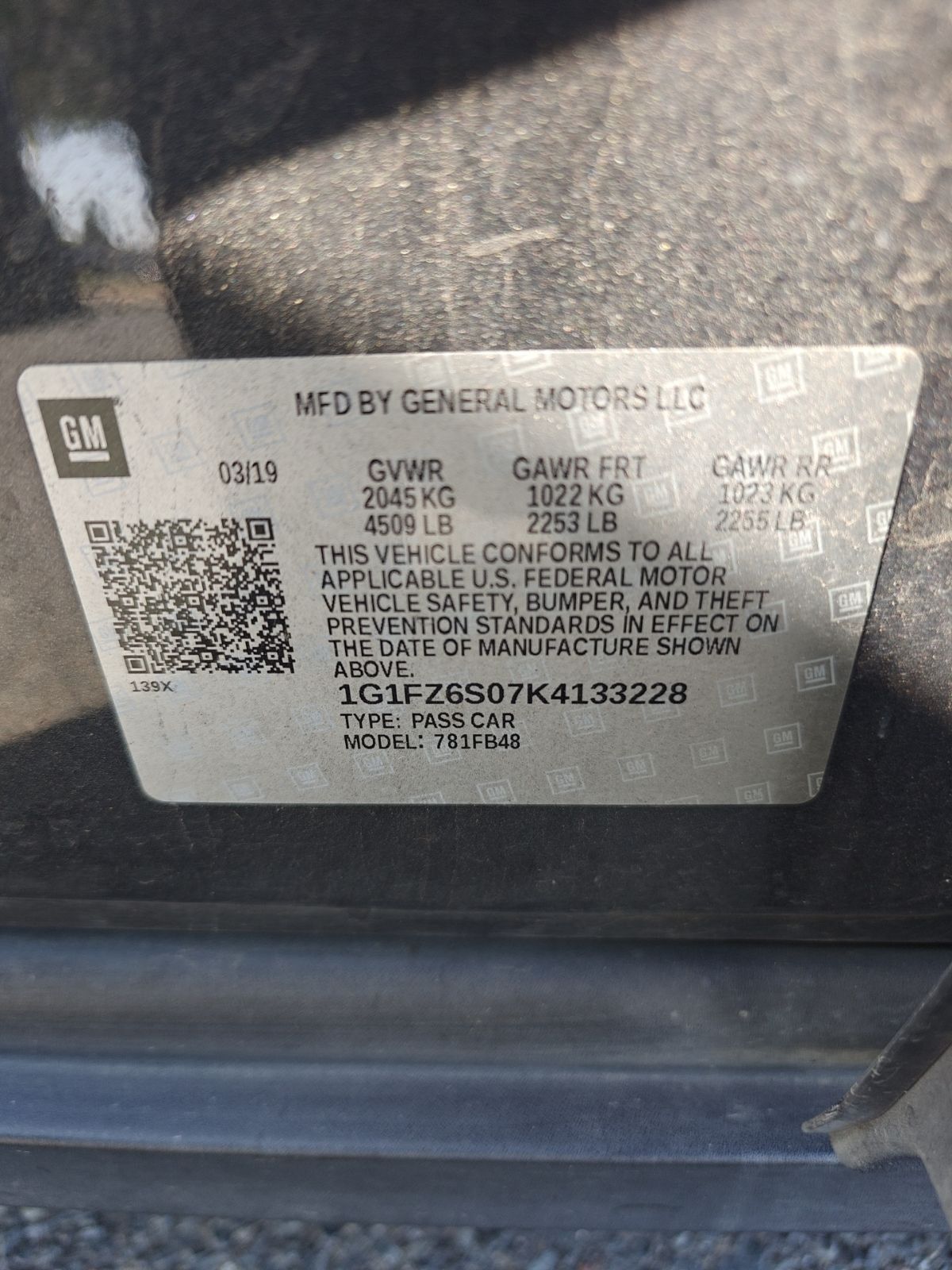 2019 Chevrolet Bolt EV Premier