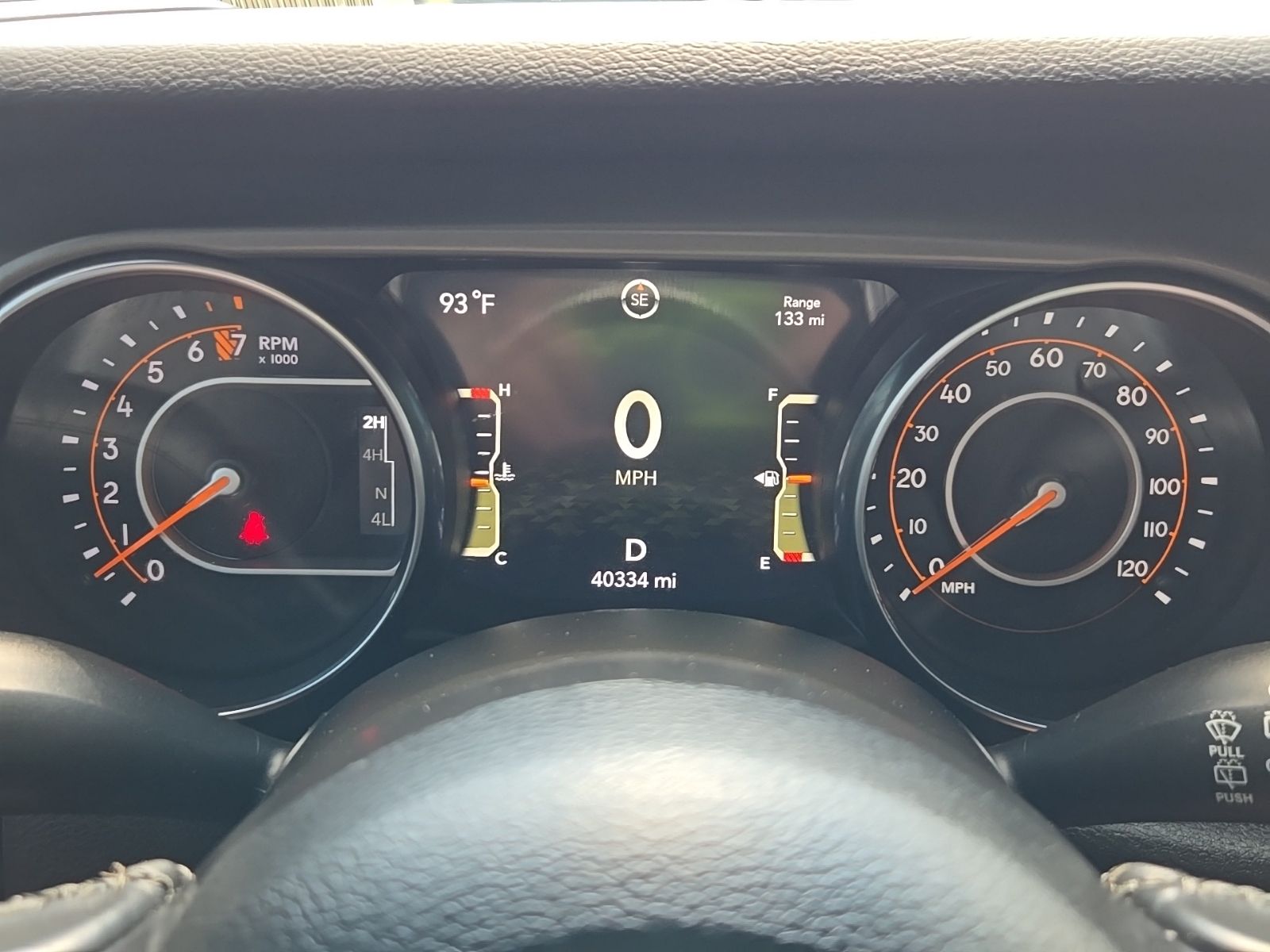 Used 2022 White Jeep Unlimited High Tide image 6
