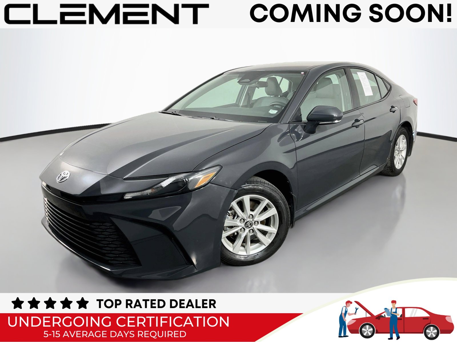 Underground 2025 Toyota Camry Sedan Front-Wheel Drive Continuously Variable Transmission