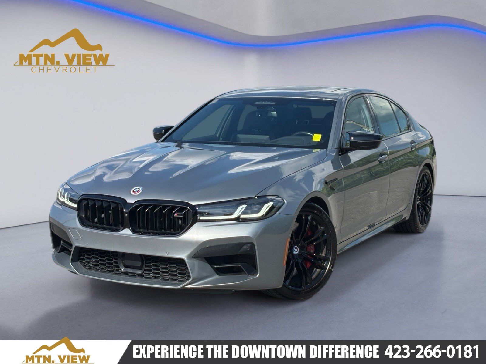 Skyscraper Gray Metallic 2023 BMW M5 Sedan All-Wheel Drive 8-Speed Automatic