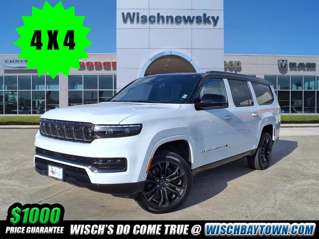 2024 Jeep Grand Wagoneer L Series II White/off-white at Big Star Chrysler Jeep Dodge Ram 