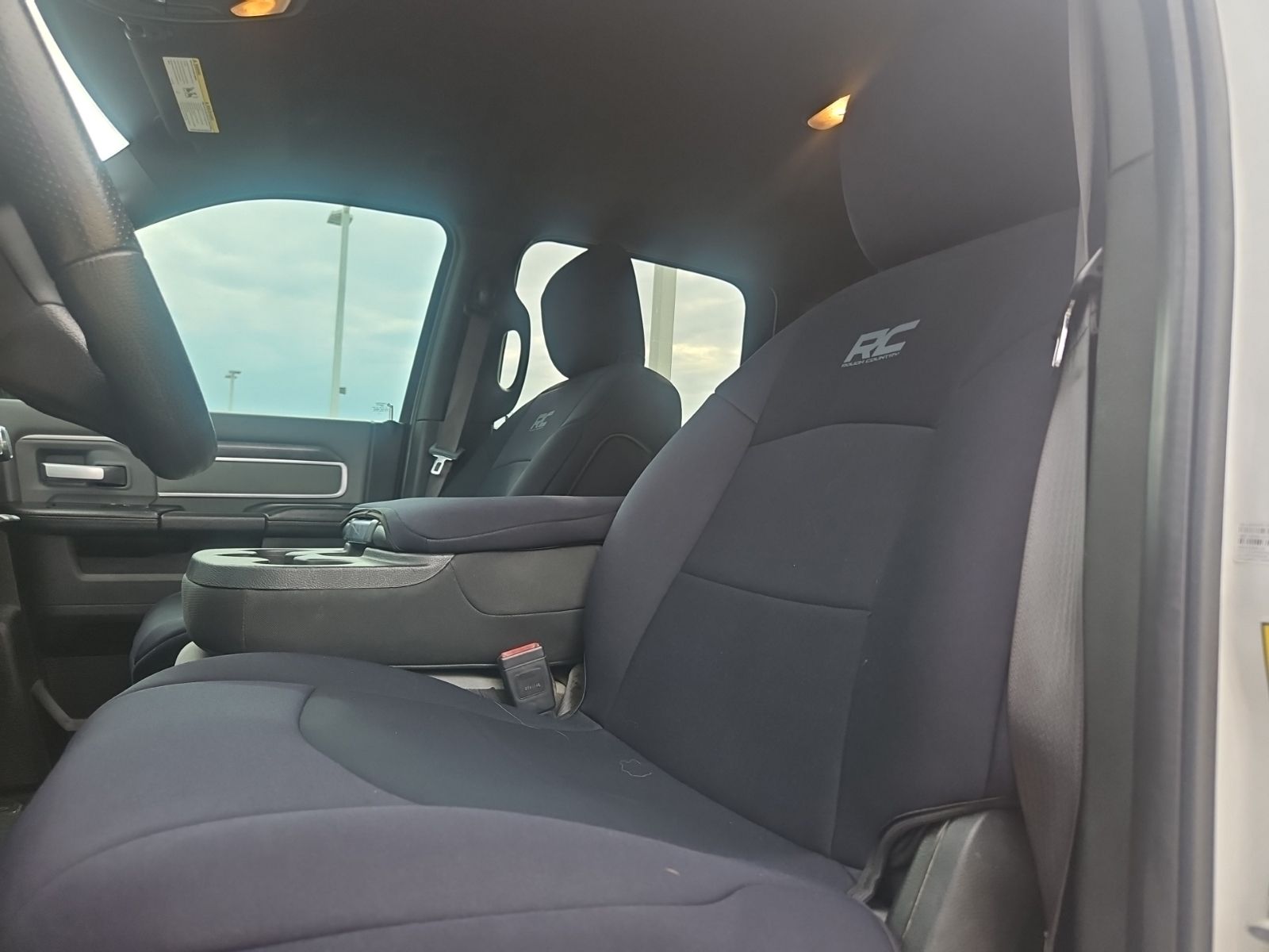 2021 Ram 2500 Big Horn White at North Houston Mitsubishi