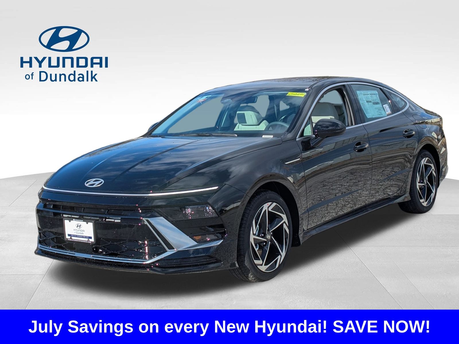 Abyss Black 2026 Hyundai Sonata Sedan Front-Wheel Drive 8-Speed Automatic