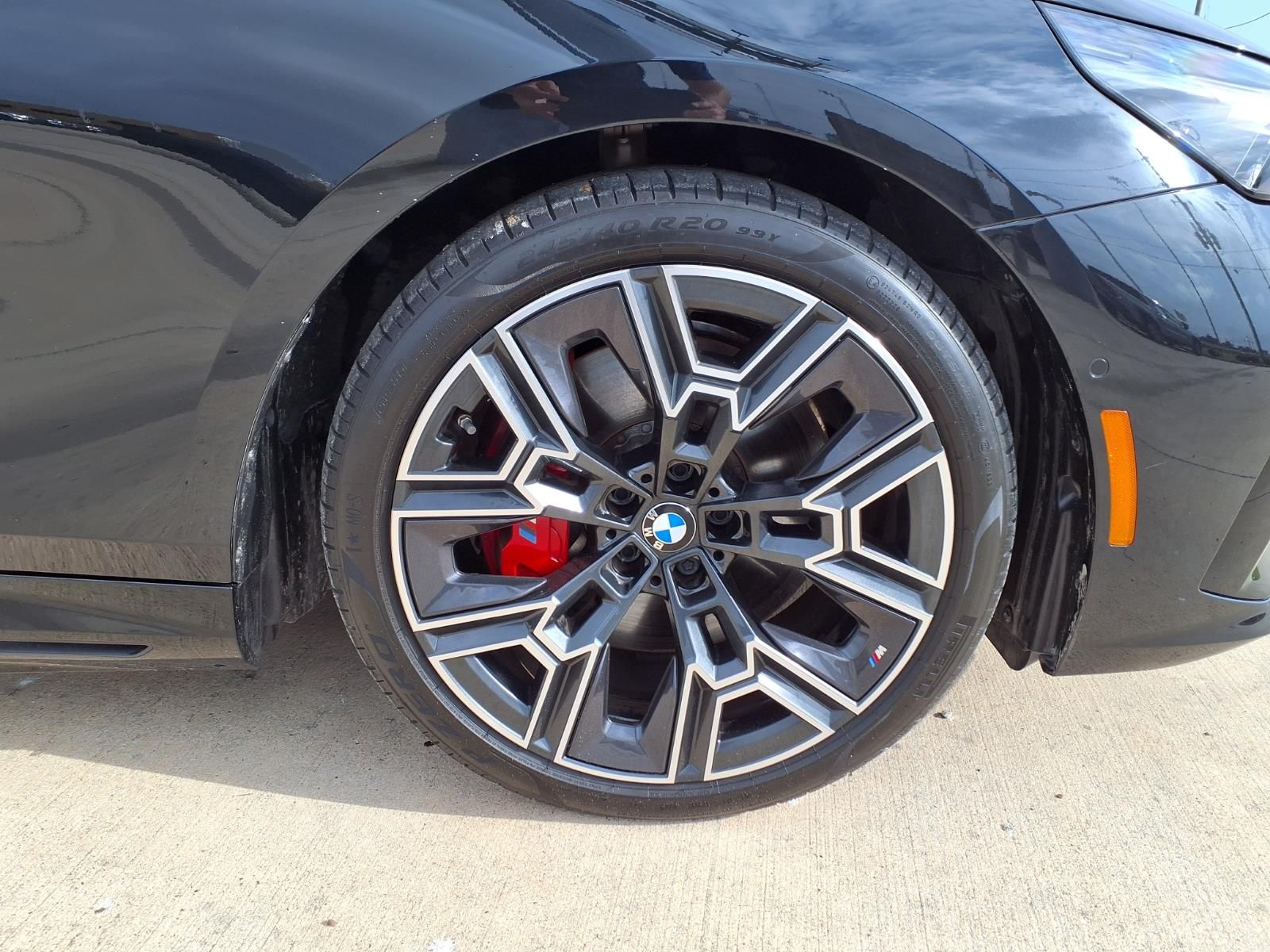 2026 BMW 5 Series 550e xDrive Black at Central Houston Nissan