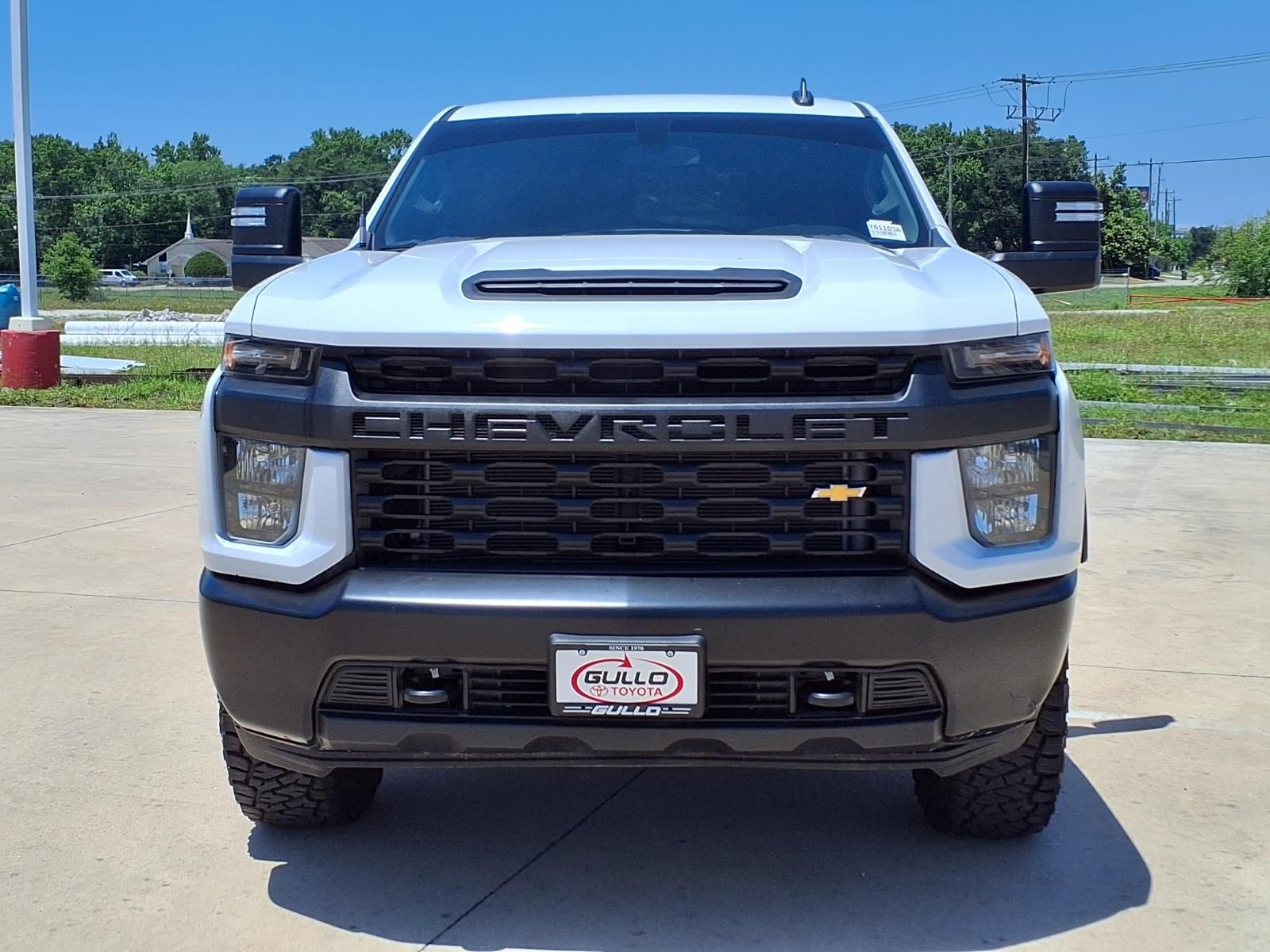 2023 Chevrolet Silverado 2500HD Work Truck White at Wharton Chevrolet GMC