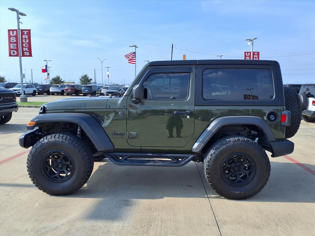 2023 Jeep Wrangler Willys Green at DeMontrond Auto Country