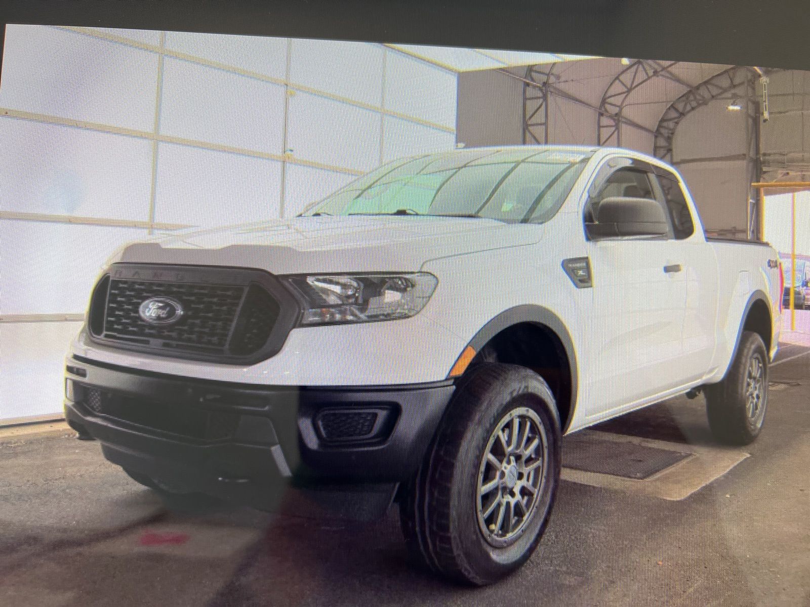 Oxford White 2021 Ford Ranger XL SuperCab 4WD Pickup Truck Four-Wheel Drive Automatic