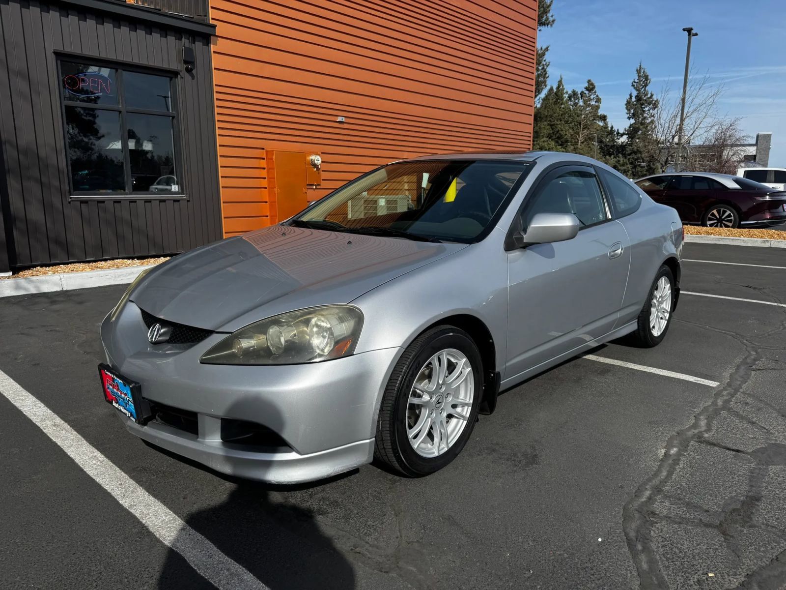 Gray 2005 Acura RSX FWD Coupe Front-Wheel Drive 5-Speed Automatic