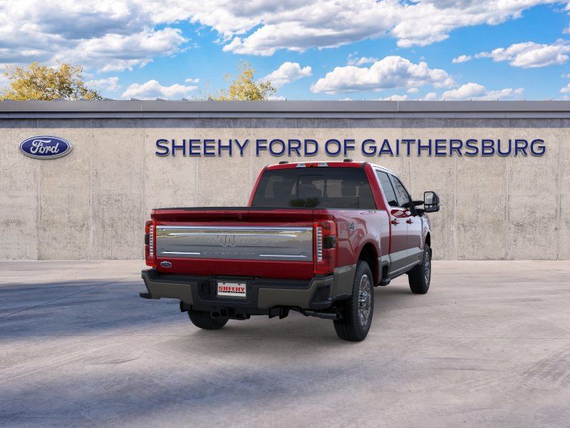 New 2026 Ruby Red Metallic Tinted Clearcoat Ford King Ranch image 8