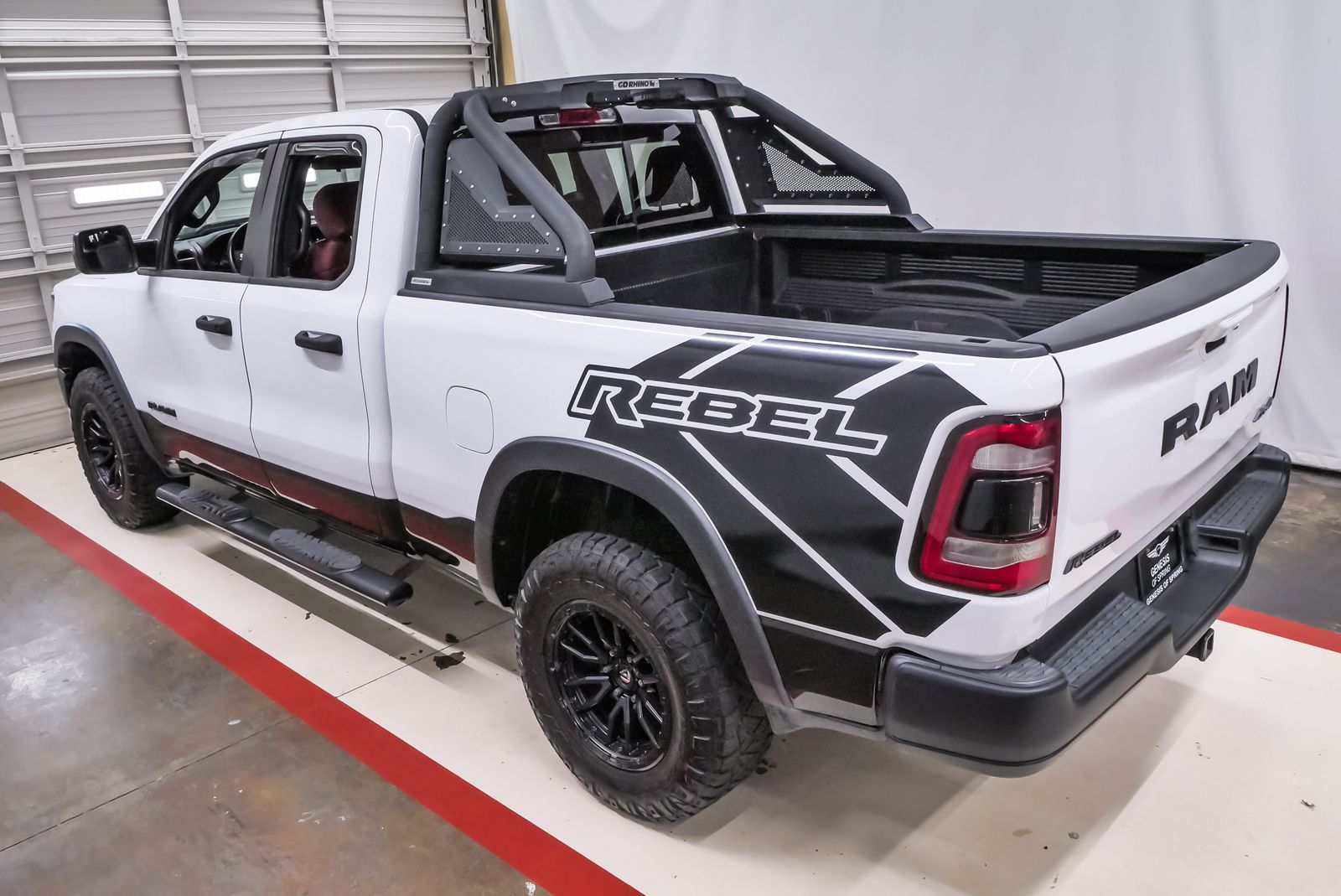 2019 Ram 1500 Rebel White at Emmons Autoplex