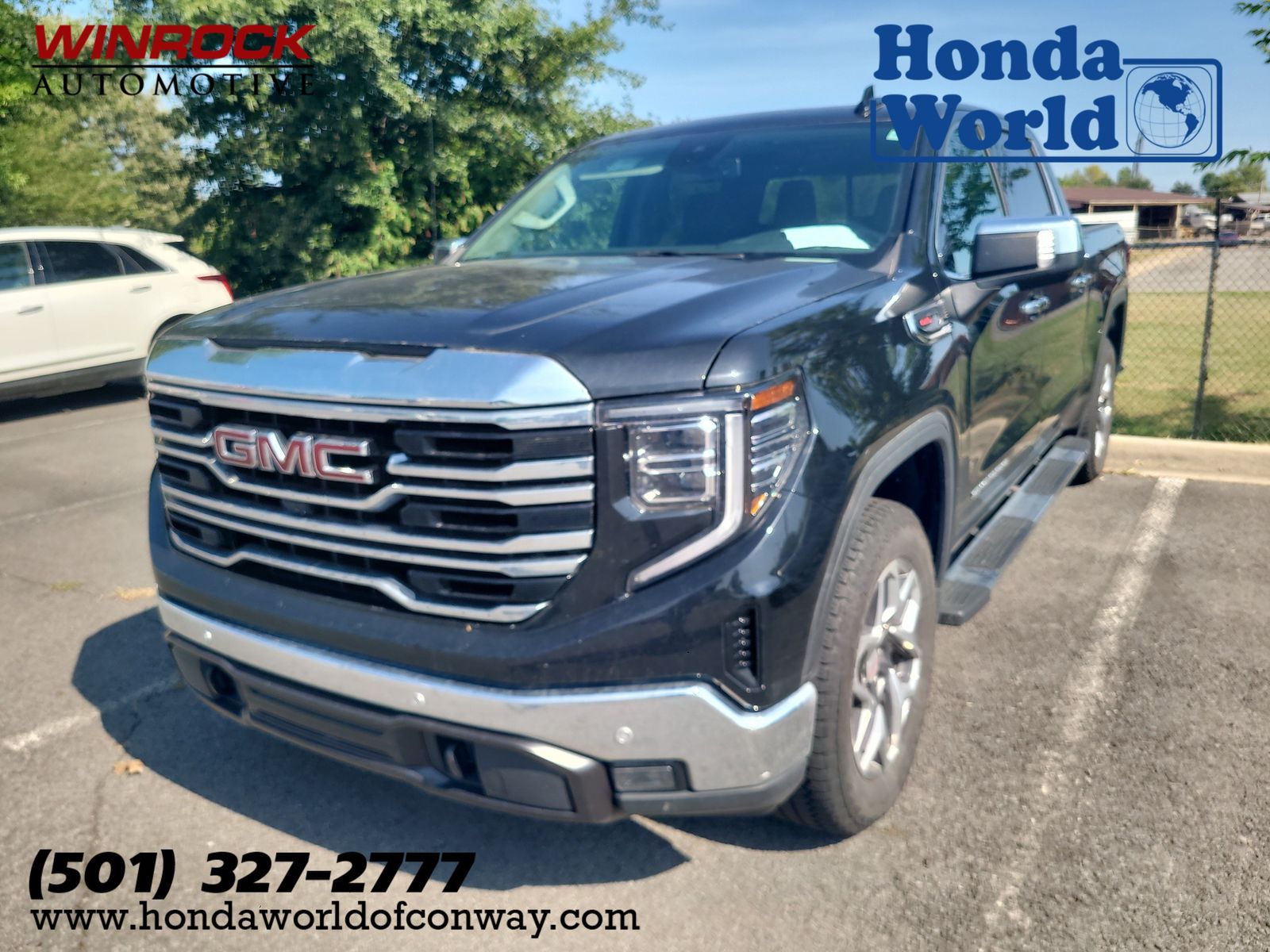 Onyx Black 2024 GMC Sierra 1500 Pickup Truck Four-Wheel Drive Automatic