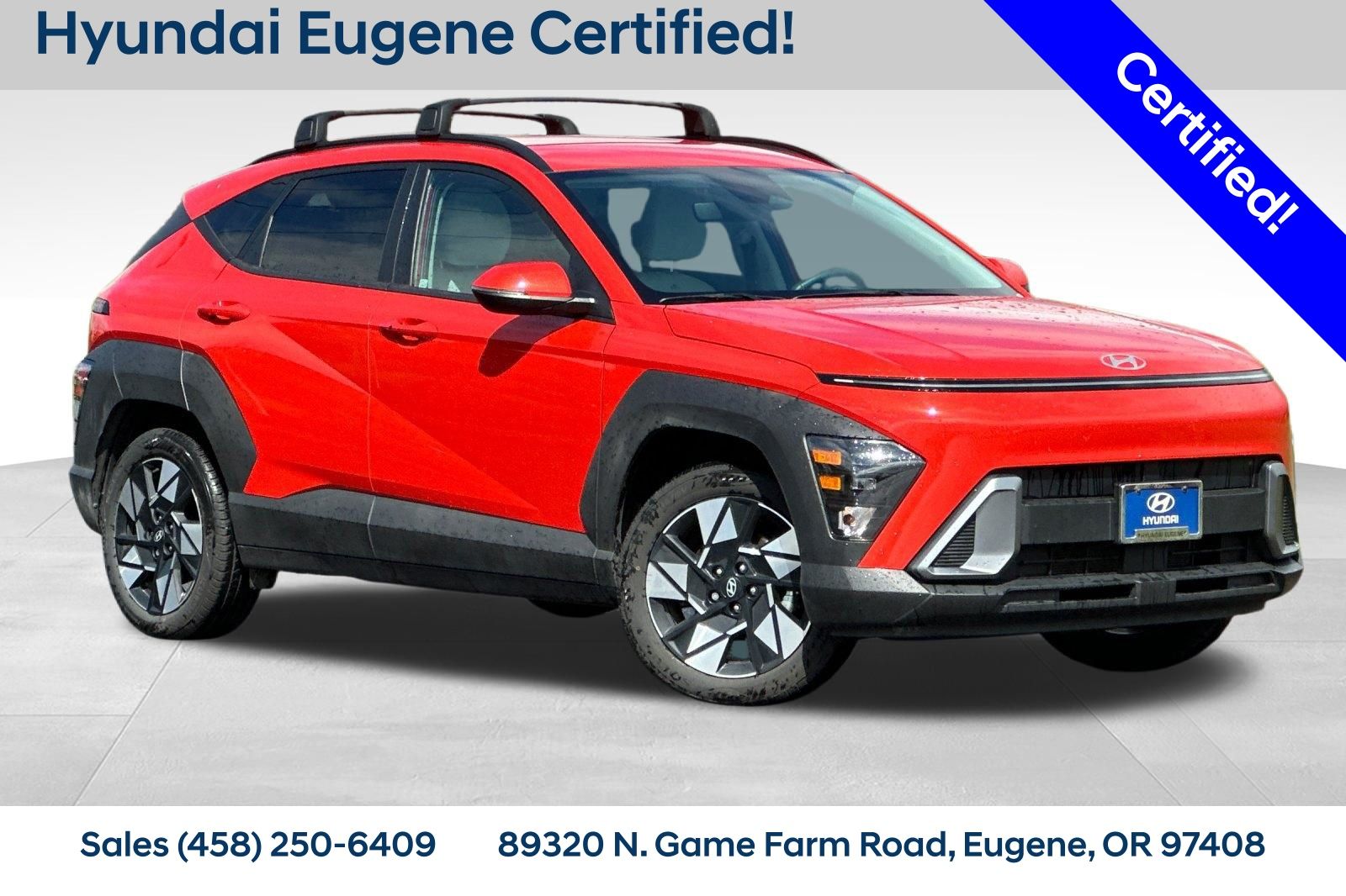 Soultronic Orange Pearl 2025 Hyundai Kona SEL FWD SUV / Crossover Front-Wheel Drive Continuously Variable Transmission