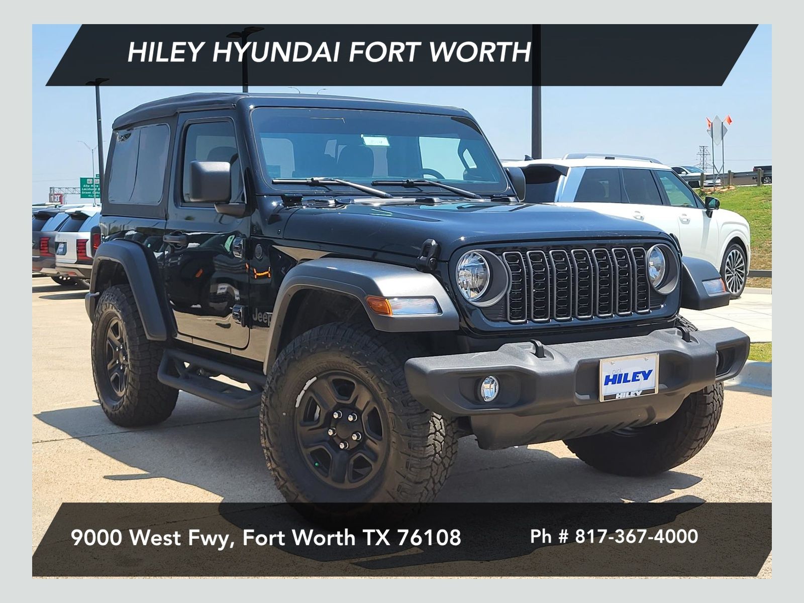 Black Clearcoat 2025 Jeep Wrangler SUV / Crossover Four-Wheel Drive 6-Speed Manual