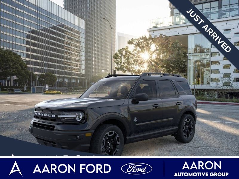 Shadow Black 2024 Ford Bronco Sport SUV / Crossover All-Wheel Drive 8-Speed Automatic