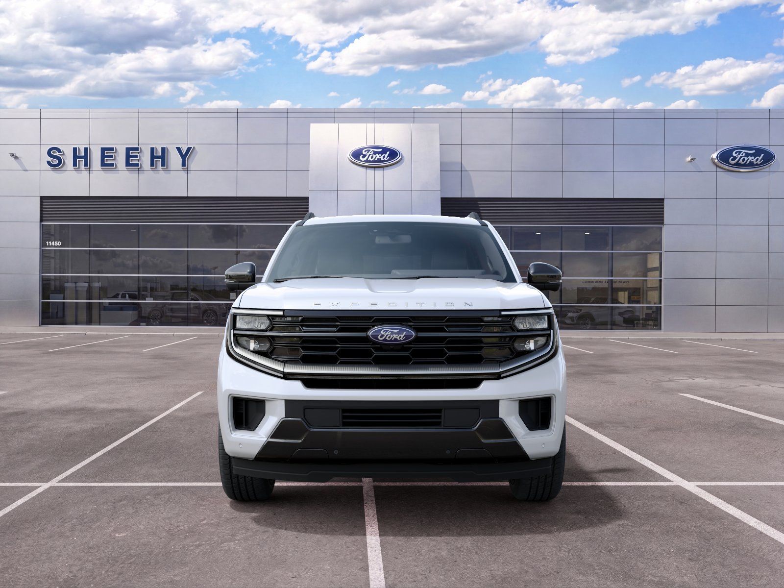 New 2027 Star White Metallic Tri-Coat Ford Platinum image 2