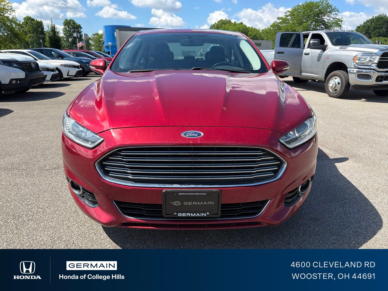 Used 2016 Red Ford Titanium image 2
