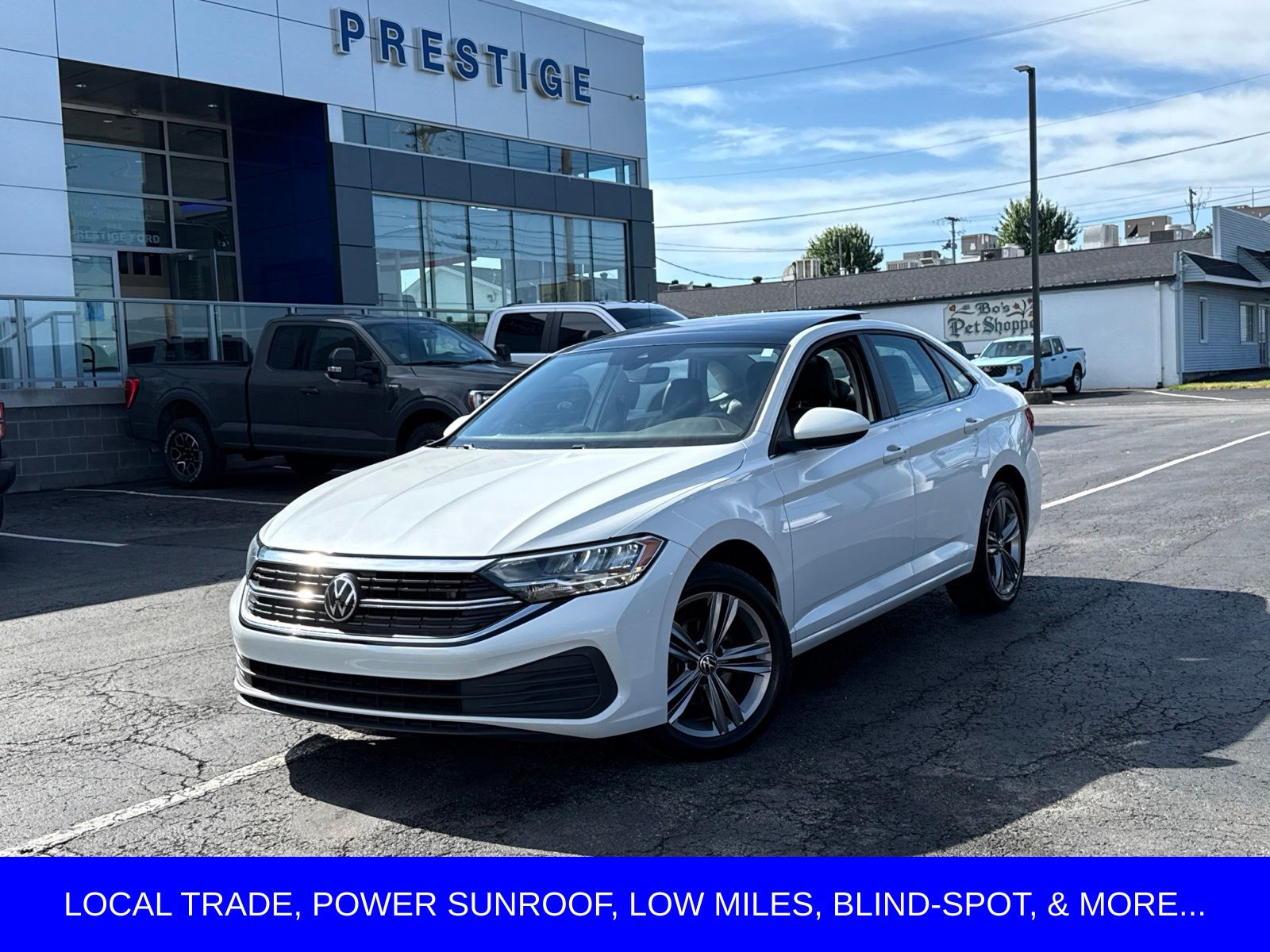 Pure White 2023 Volkswagen Jetta Sedan Front-Wheel Drive 8-Speed Automatic