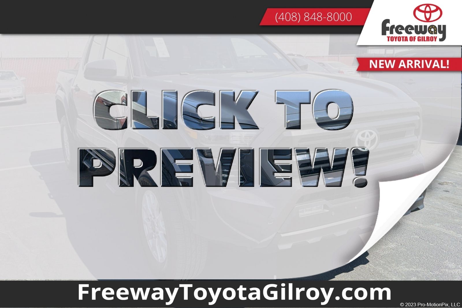 Underground 2024 Toyota Tacoma Pickup Truck Four-Wheel Drive 8-Speed Automatic