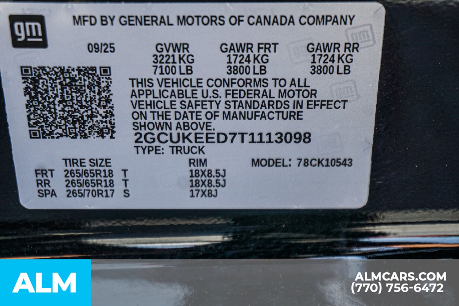 Used 2026 Black Chevrolet RST image 61