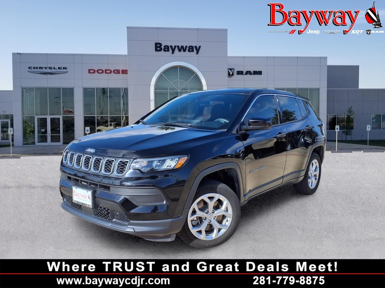 2024 Jeep Compass Sport Black at Durrett Motor Company