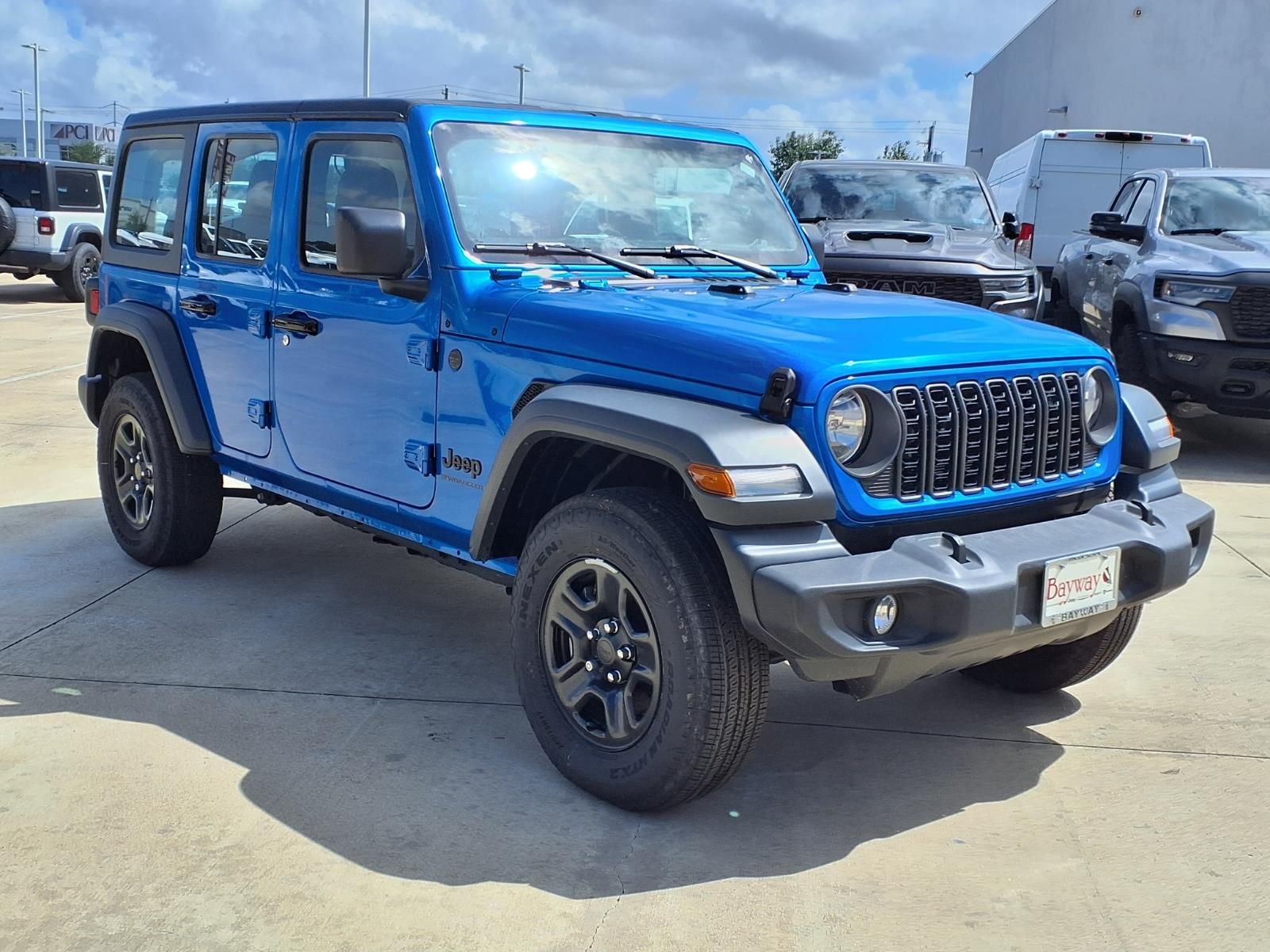 2025 Jeep Wrangler Sport Blue at South Houston Nissan