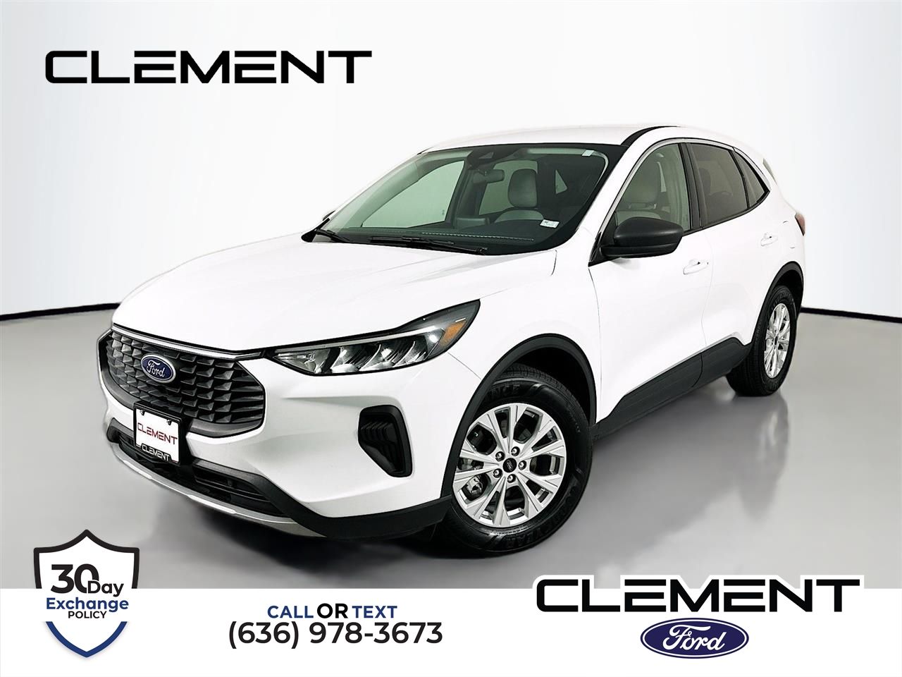 Oxford White 2024 Ford Escape Active FWD SUV / Crossover Front-Wheel Drive 8-Speed Automatic