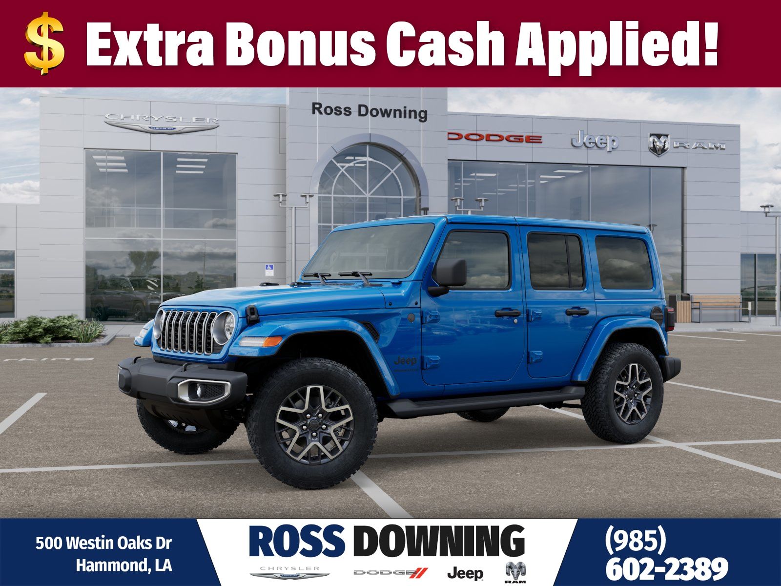 2025 Jeep Wrangler Sahara 4-Door 4WD
