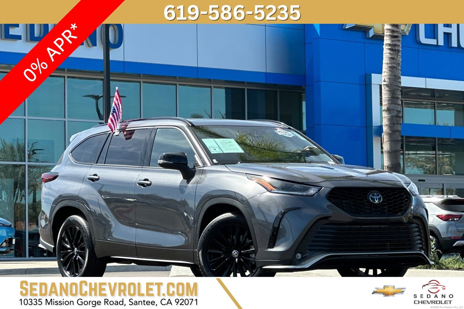 Magnetic Gray Metallic 2025 Toyota Highlander XSE AWD SUV / Crossover All-Wheel Drive 8-Speed Automatic