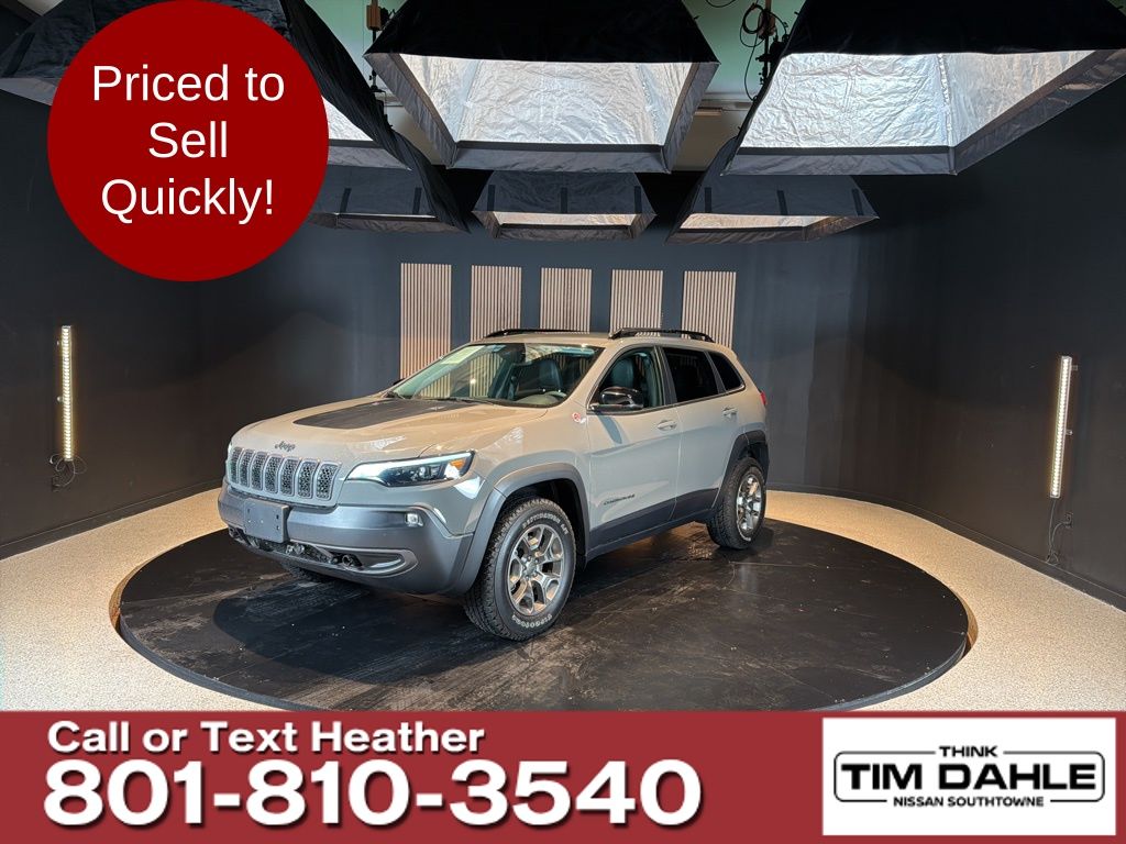 Sting-Gray Clearcoat 2022 Jeep Cherokee SUV / Crossover Four-Wheel Drive 9-Speed Automatic